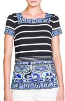 Thumbnail for your product : Emilio Pucci Striped Jersey Top