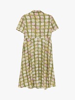 Thumbnail for your product : White Stuff Abstract Midi Shirt Dress, Green/Multi
