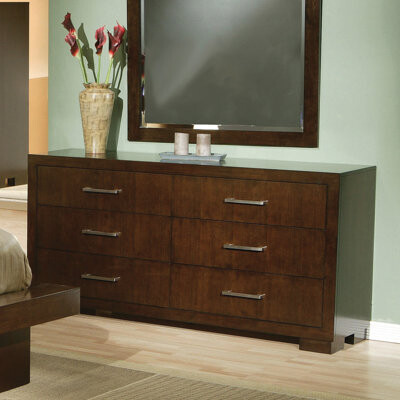 Latitude Run Fareid 6 Drawer Double Dresser