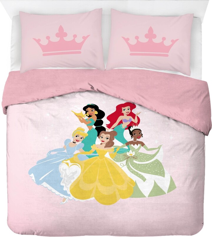 Saturday Park Disney Princess Besties 100 Organic Cotton Twin Duvet