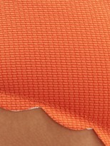 Thumbnail for your product : Marysia Swim Spring Scalloped-edge Bikini Briefs - Orange