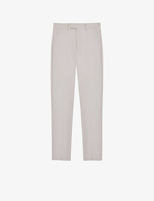 Reiss Eastbury slim-fit straight stretch-cotton trousers
