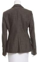 Thumbnail for your product : Calvin Klein Collection Notch-Lapel Silk Blazer w/ Tags