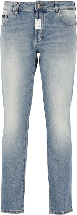 Philipp Plein Slim-Cut Denim Jeans