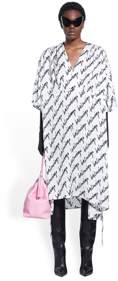 Balenciaga Pulled Shirt Dress - ShopStyle
