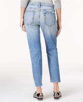 Thumbnail for your product : Joe's Jeans Leandra Ripped Pearl-Embellished Ankle Jeans