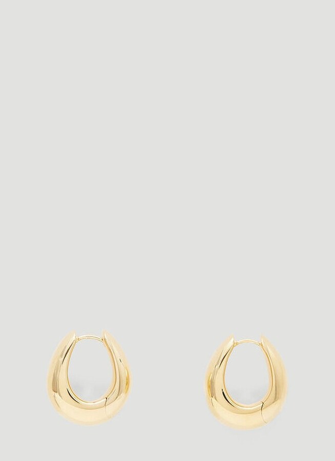 Tom Wood Small Ice Hoop Earrings