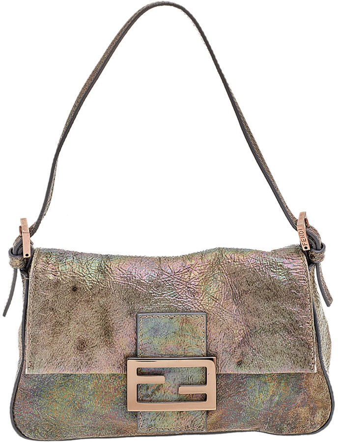 fendi metallic bag