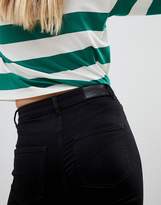 Thumbnail for your product : Monki Oki Cropped Skinny High Waisted Jeans