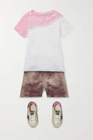 Thumbnail for your product : Golden Goose Kids - Size 19 - 27 Superstar Glittered Distressed Suede And Metallic Leather Sneakers