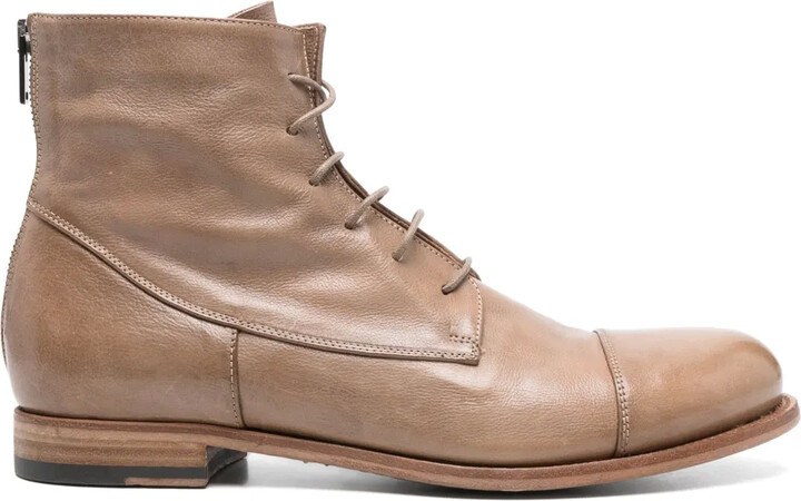 Pantanetti Leather Ankle Boots