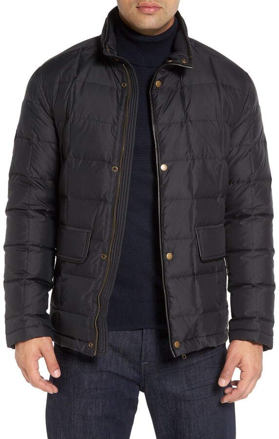 Cole Haan Box Quilted Jacket - ShopStyle Outerwear