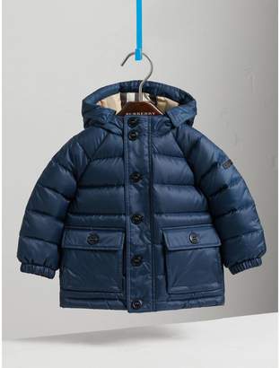 Burberry Shower-resistant Hooded Puffer Jacket