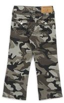 Thumbnail for your product : True Religion Little Boy's Straight-Fit Camo Pants