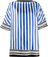 Thumbnail for your product : Loewe Striped Print Silk Scarf Top