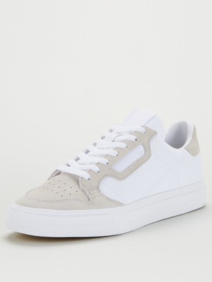 adidas Continental Vulc Canvas - White - ShopStyle Trainers & Athletic Shoes