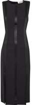 Thumbnail for your product : Diane von Furstenberg Satin-Trimmed Faille Dress