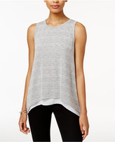 Thumbnail for your product : Bar III Heathered Contrast Top, Created for Macy's