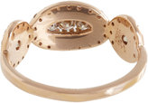 Thumbnail for your product : Ileana Makri Champagne Diamond & Pink Gold Triple Solitaire Ring