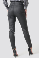 Thumbnail for your product : NA-KD Na Kd Coated Jeans Black