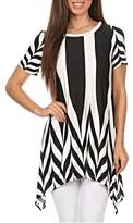 Thumbnail for your product : Moa Striped Fish-Tailed Tunic