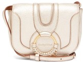 Thumbnail for your product : See by Chloe Hana Mini Metallic-leather Cross-body Bag - Womens - Gold