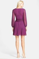 Thumbnail for your product : Diane von Furstenberg 'Ashlynn' Surplice Silk Dress