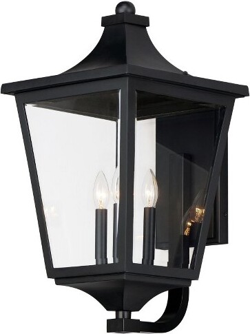 Maxim Lighting MaximLightingSuttonPlaceVx3-LightWallLightinBlack