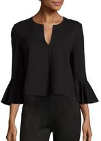 Thumbnail for your product : BCBGMAXAZRIA Mindy Bell Sleeve Top