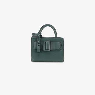 Boyy Green Bobby Mini Leather Bag Charm