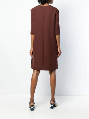 Marni colour-block shift dress