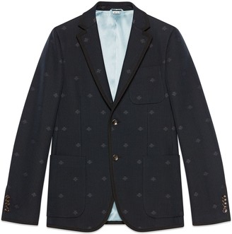 gucci bee blazer