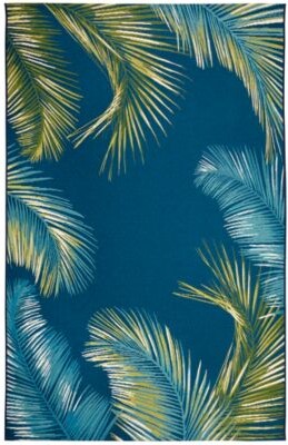 Liora Manné Marina Palm Border Rug Collection