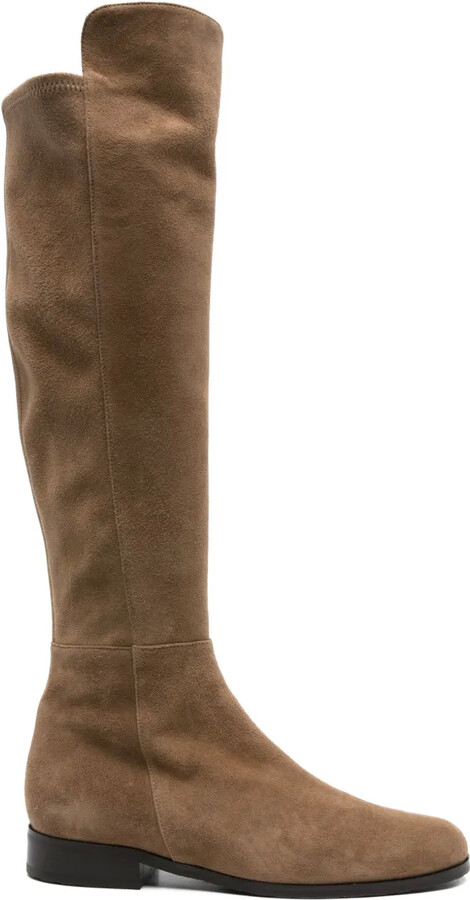 Truman's Calf Suede Knee-High Boots