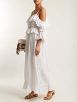 Thumbnail for your product : Daft - Paxos Off Shoulder Dress - Womens - White