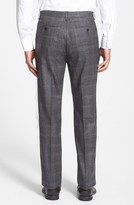 Thumbnail for your product : John Varvatos Flat Front Wool Trousers