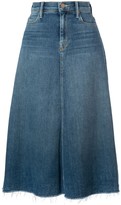 Thumbnail for your product : Mother High Waisted Denim Skirt