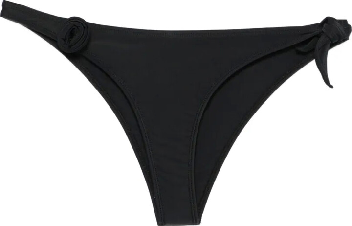 Coperni Rosette Tie Bikini Bottom