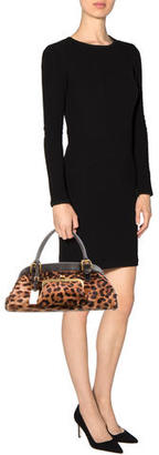 Dolce & Gabbana Ponyhair & Leather Handle Bag