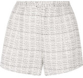 Thumbnail for your product : Haute Hippie Printed Silk-Organza Shorts