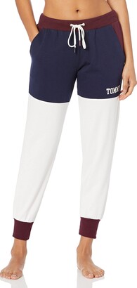 Tommy Hilfiger Women's Logo Jogger Sweatpant Lounge Pant Bottom Pajama Pj