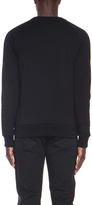 Thumbnail for your product : Kitsune Maison Walking Fox Cotton Sweater in Black