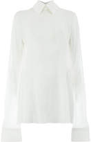 Thumbnail for your product : Vera Wang sheer lace insert blouse