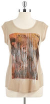 Thumbnail for your product : GUESS Capped Sleeve Tee