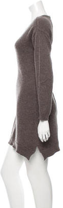 Chloé Long-Sleeve Wool Sweater Dress