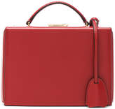 Thumbnail for your product : Mark Cross Small Caviar Grace Box Bag in Brick Red | FWRD