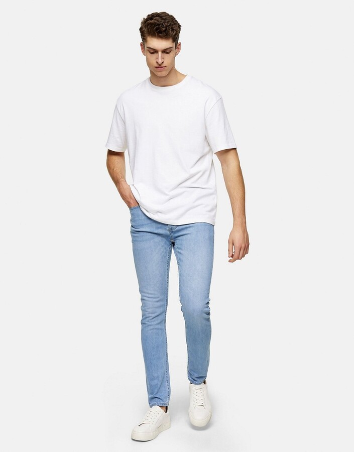 Topman Men's Blue Slim Jeans | ShopStyle