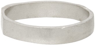 Pearls Before Swine Silver Polished Spliced Band Ring