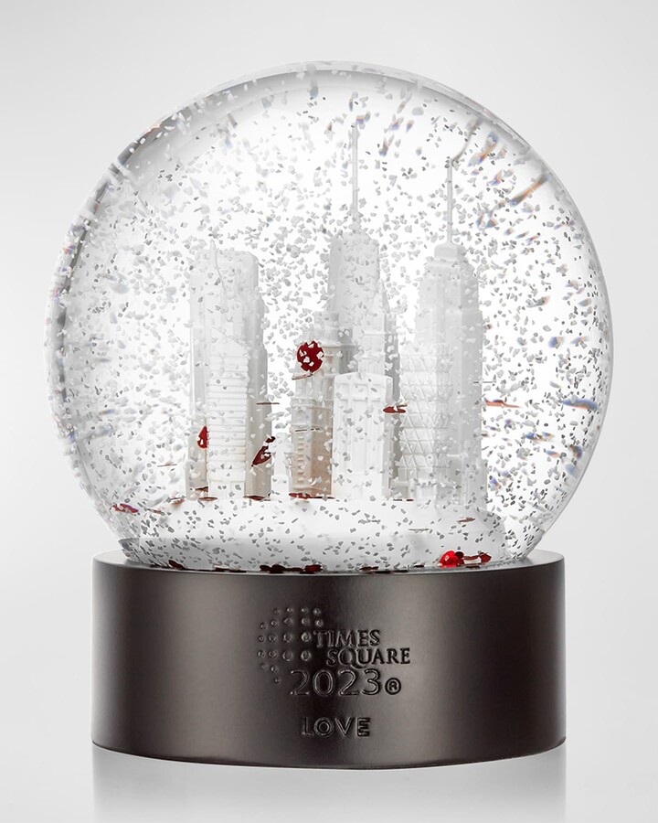 Waterford Crystal 2023 Times Square Love Snow Globe ShopStyle Decor