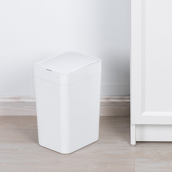 Dunelm 8L Sensor Bin White ShopStyle Strainers & Colanders